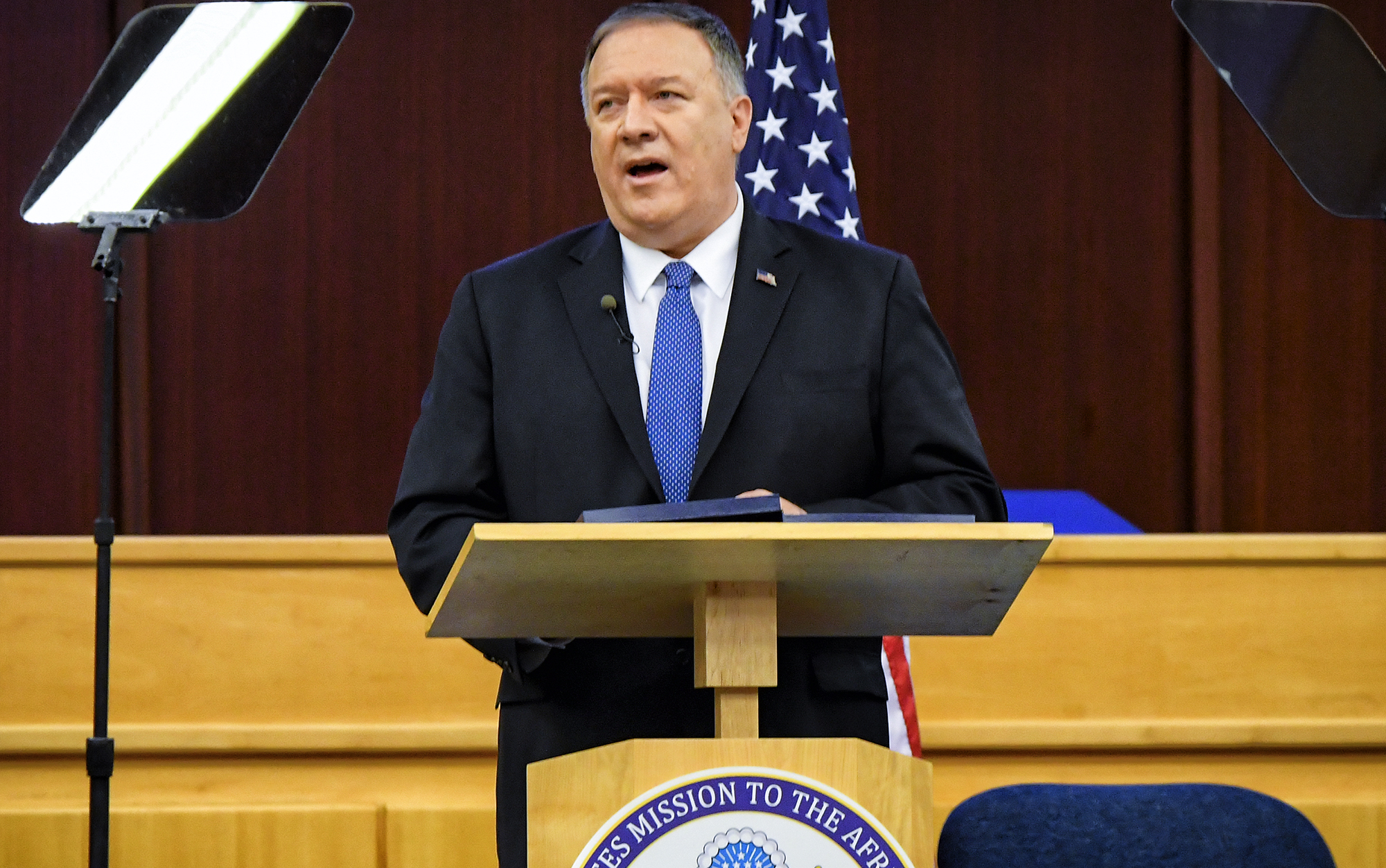 Pompeo says South Africa land seizures would be ‘disastrous’