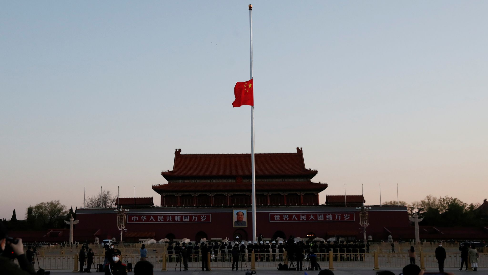 China mourns thousands who died in country’s coronavirus epidemic