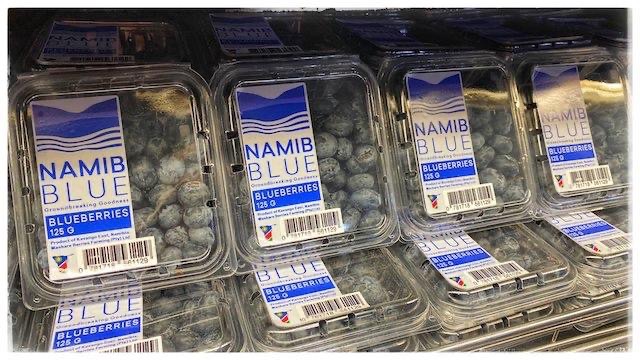 Namibian blueberries a hit on the global market