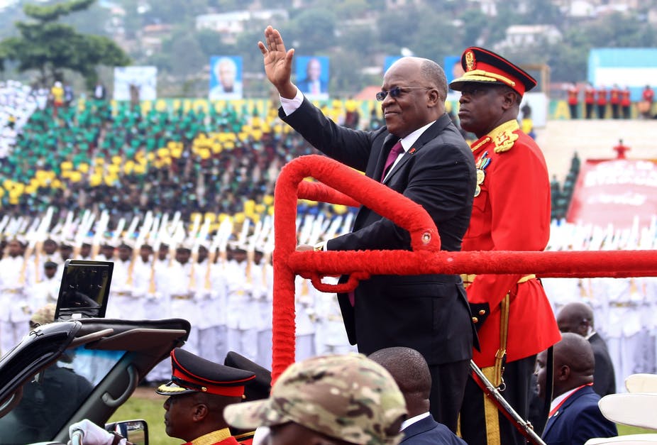 Tanzania’s leader sworn in for 2nd term after Landslide Victory