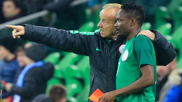 Ahmed Musa: Nigeria coach Gernot Rohr refuses to say if clubless Musa will be called up