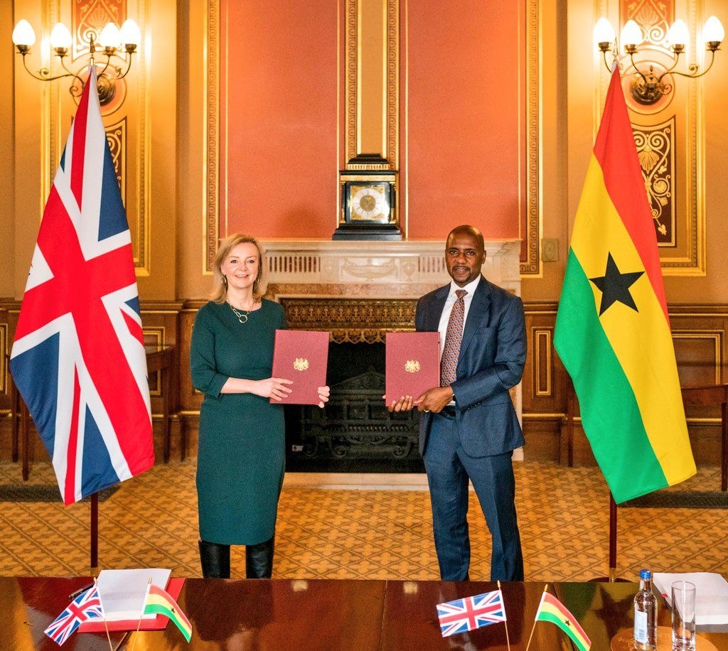 UK signs Trade Partnership Agreement with Ghana