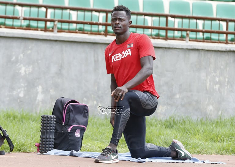 Kenya’s 100m champion inches closer to Olympic qualification