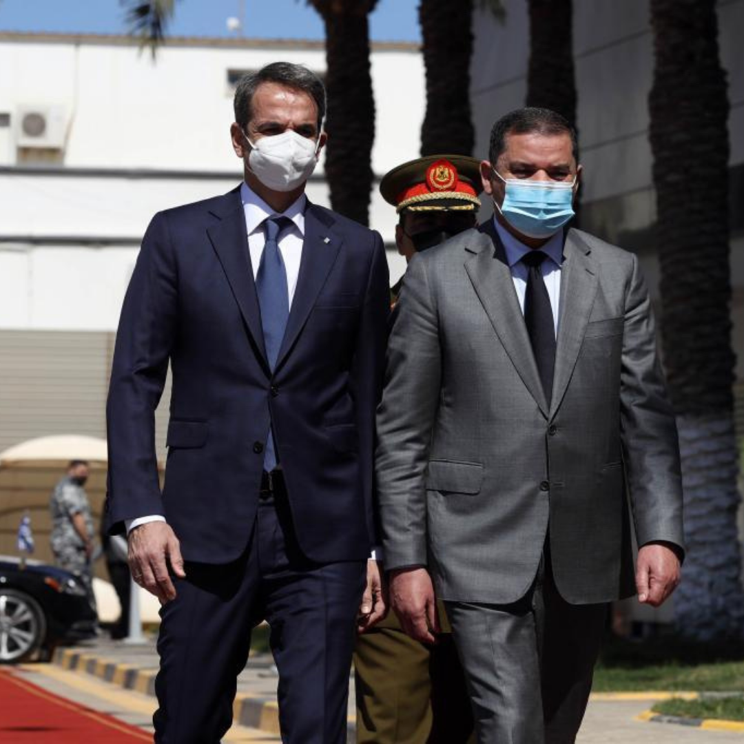 Libya, Greece PMs discuss improving bilateral relations