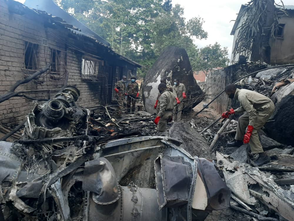 Zimbabwe Air Force helicopter crashes into house, four killed including child