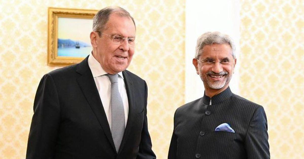 Indian and Russian foreign ministers meet for bilateral talks