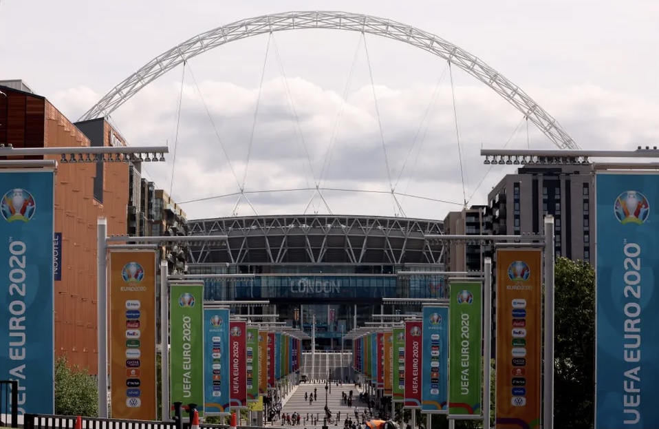 More than 60,000 fans to attend Euro 2020 Semi-finals and final at Wembley