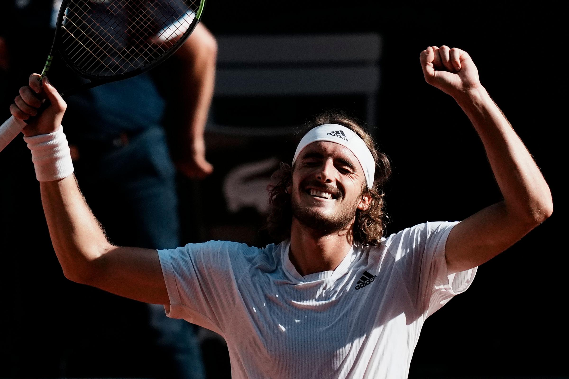 Tsitsipas Battles Past Zverev To Make First Grand Slam Final