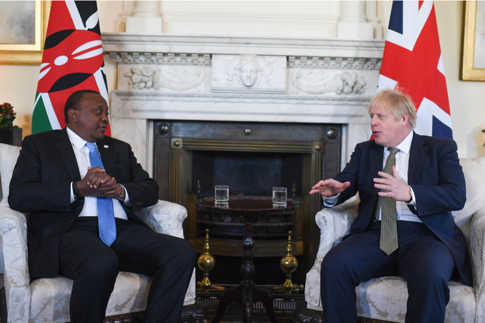 President Kenyatta visits the UK today as Guest of Government