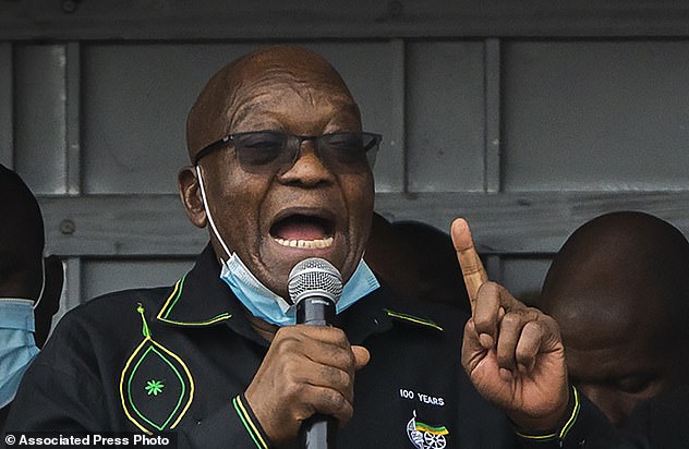 S. Africa’s former President Zuma compares current GVT to apartheid