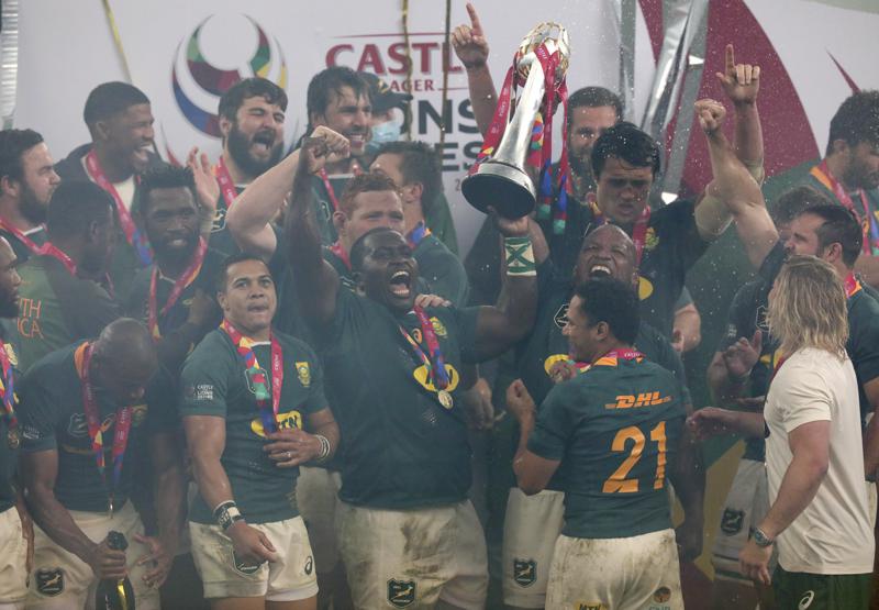 Springboks win Lions series after another late Steyn penalty