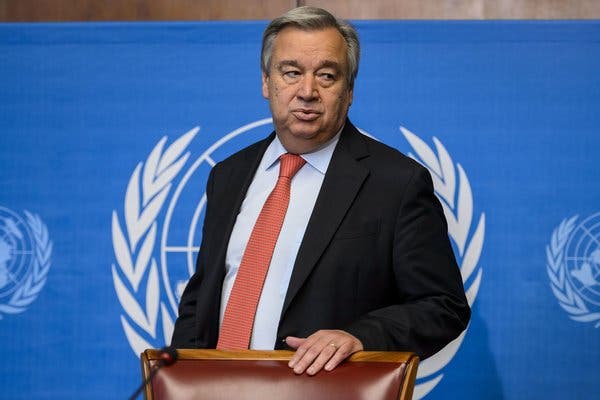 Guterres charges world leaders to get SDGs back on track