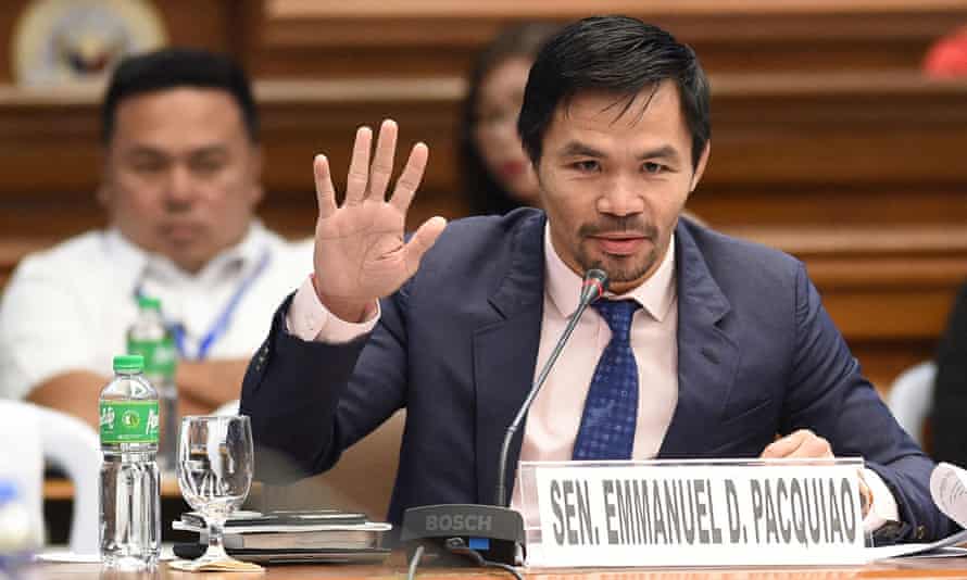 Manny Pacquiao running for president in Philippines
