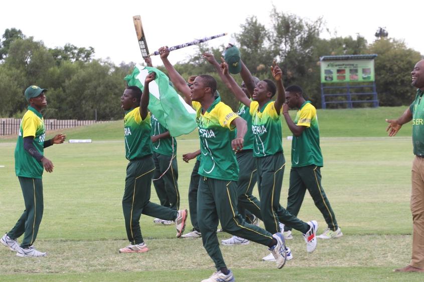 Nigerian U19 cricket team in Rwanda as they seek to defend their title