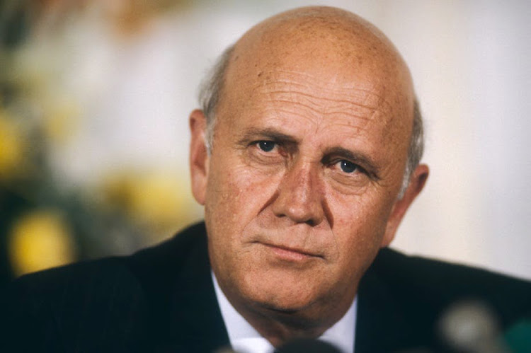 Former South African president FW de Klerk will not be buried by the state
