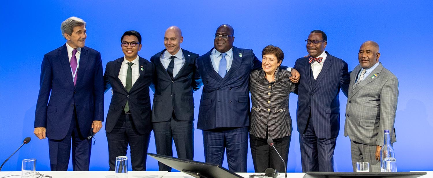 African, other world leaders gather for largest summit on climate adaptation at COP26