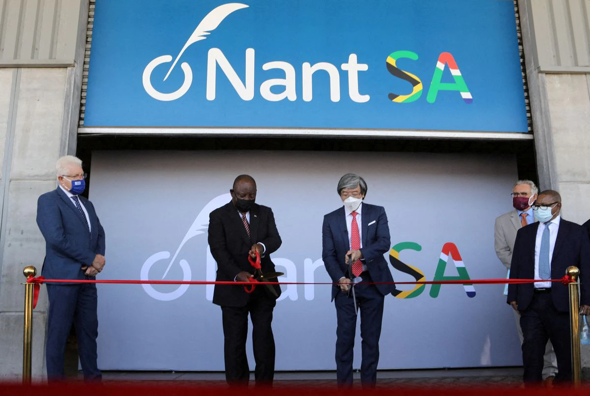 Billionaire Soon-Shiong opens new vaccine plant in South Africa