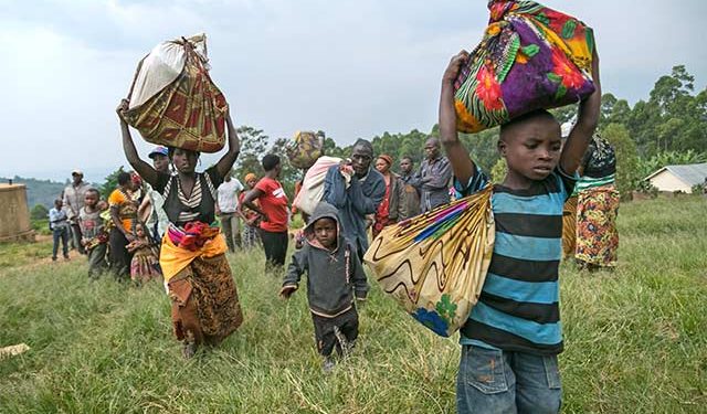Over 7,000 DR Congo refugees cross into Uganda after intense fighting back home