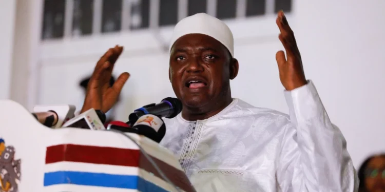 Gambian president’s party narrowly wins legislative polls