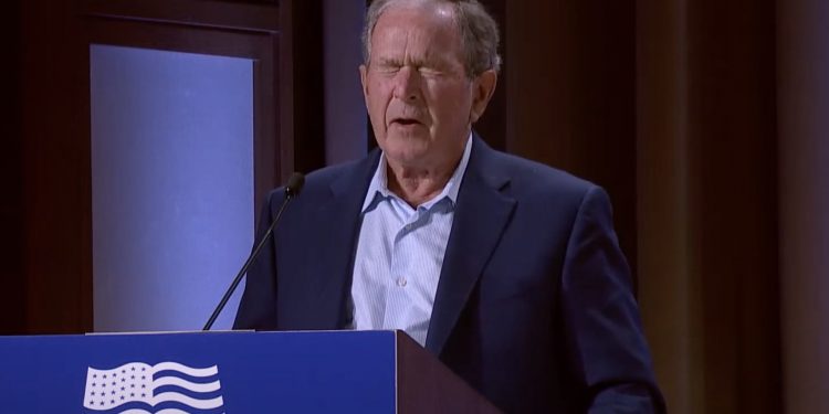 George W Bush is not funny