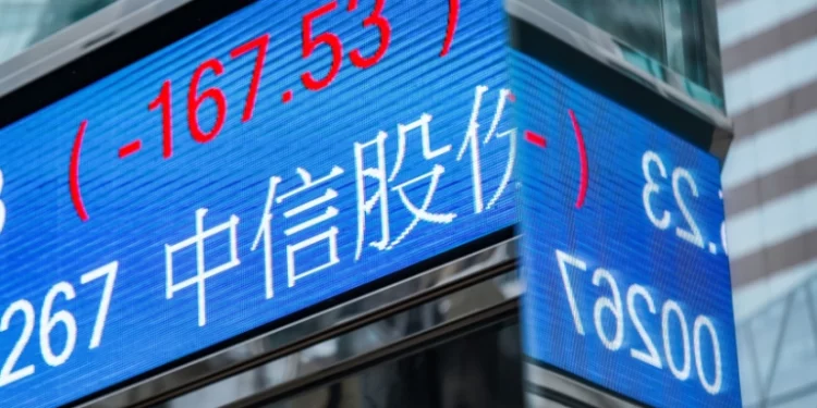 Asian shares rise as US Federal Reserve strikes less hawkish tone