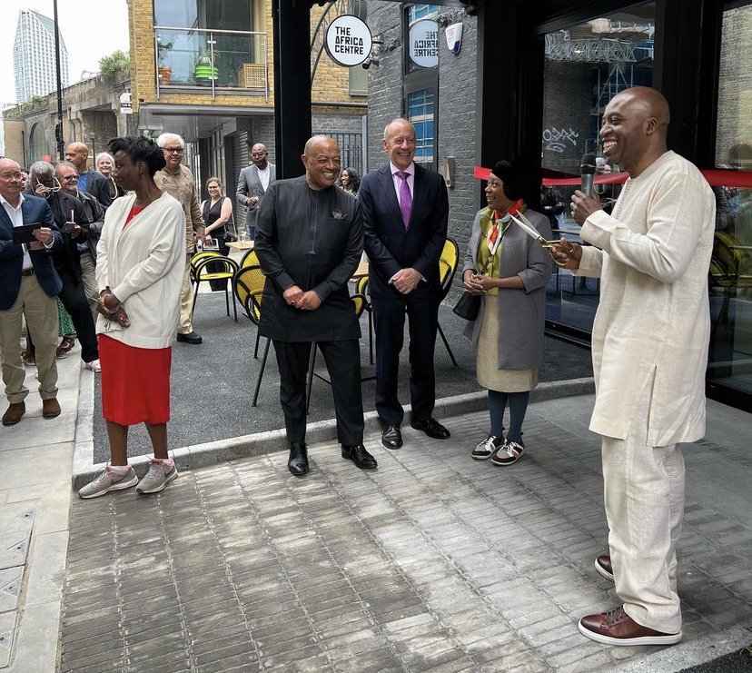 The official opening of the Africa Centre