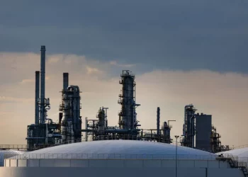 Oil steadies after plunging on recession fears