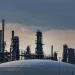 Oil steadies after plunging on recession fears