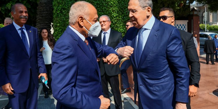 Russian FM visits Egypt in 1st African tour during Russian-Ukrainian conflict