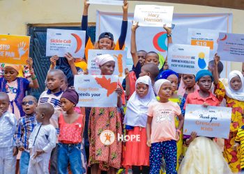 International Charity Crescent Kids provides life saving support services to children with Sickle Cell in Nigeria