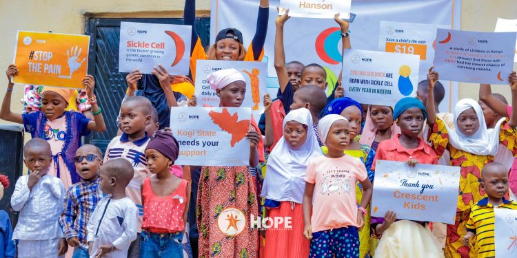International Charity Crescent Kids provides life saving support services to children with Sickle Cell in Nigeria