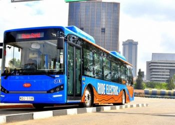 Electric mass transit bus debuts in Nairobi to kickstart a journey towards low emissions