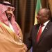 Ramaphosa shakes hands with Saudi Arabia in a massive push for renewable energy