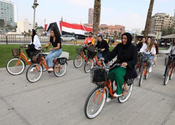 Feature: Cairo launches 1st bike-sharing project to promote eco-friendly transport