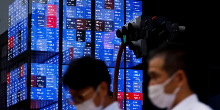 Asian shares rise as jitters over China protests subside