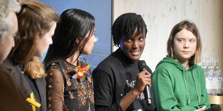 At Davos, Nakate and Thunberg slam lack of climate action