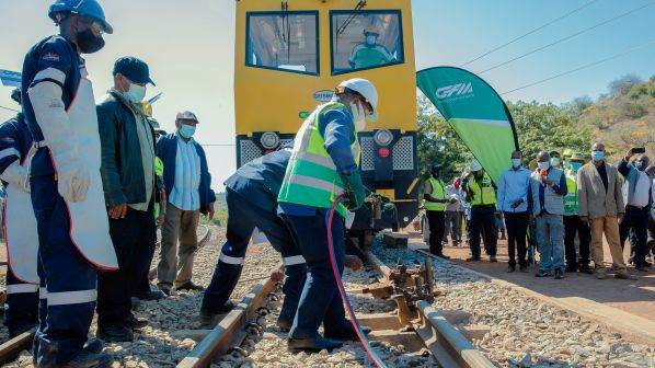 Railway line linking Malawi with Mozambican central port reopens after 37 years