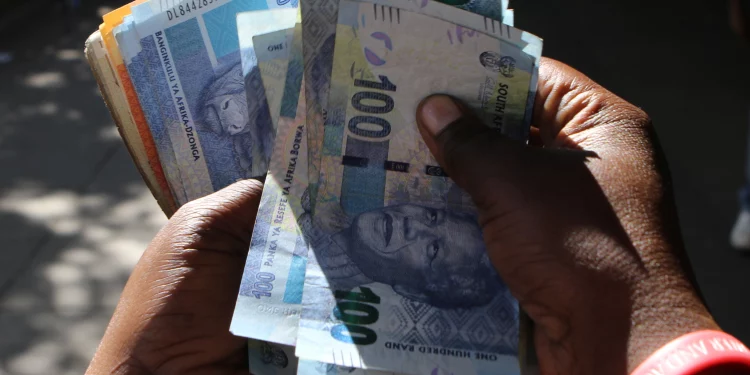 South African rand weakens as U.S. dollar extends gains