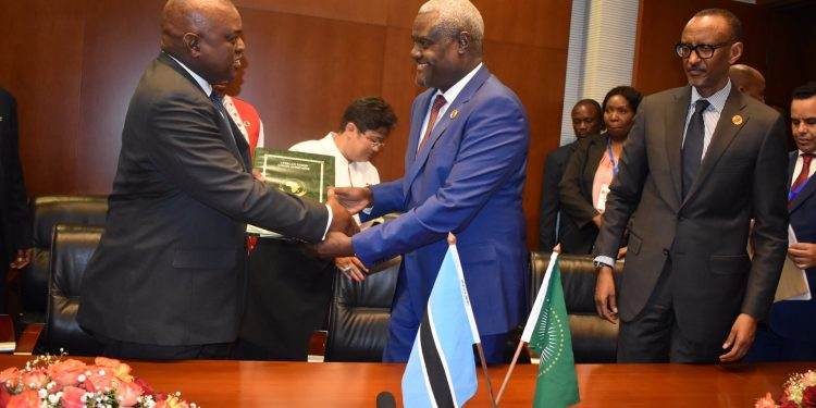 Botswana becomes 45th AU member to ratify African continental free trade agreement