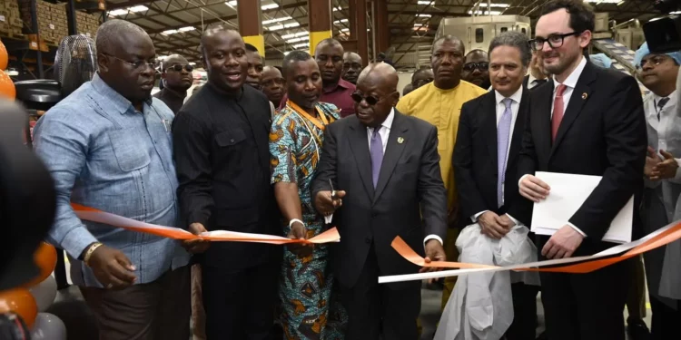 GB Foods Africa inaugurates US$5m tomato production line in Ghana