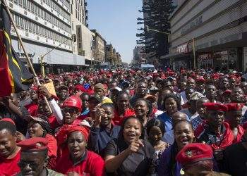 South Africa’s EFF marches to demand Ramaphosa’s resignation