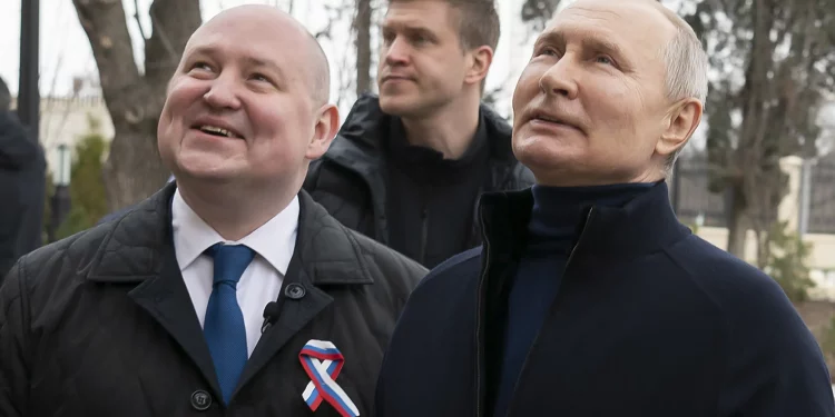 Putin Makes First Visit to Occupied Donbas Region in Ukraine
