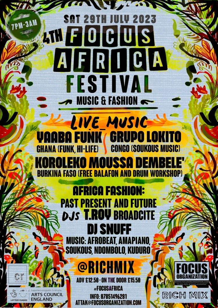 Focus Africa Festival Returns with Multicultural Showcase in London’s Shoreditch