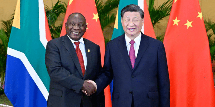 South Africa’s president briefs Xi on African Russia-Ukraine peace plan