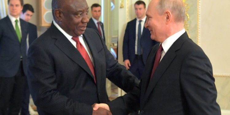 African Delegation Urges Peace in Ukraine Conflict During Talks with Russian President