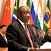 South African President Calls for Global Economic Transparency and Inclusiveness