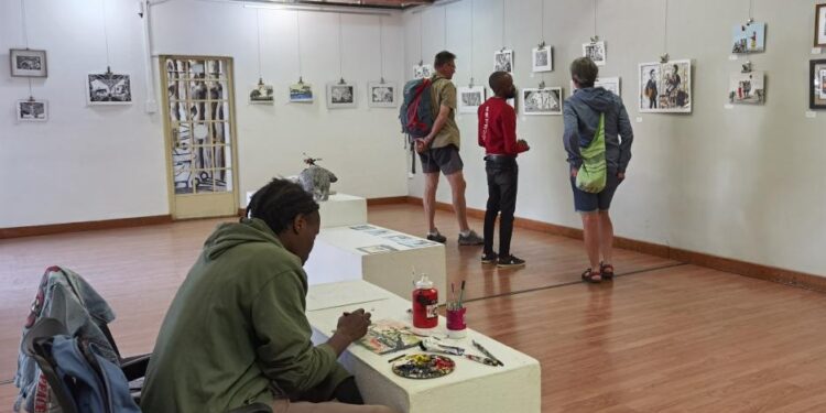 Namibian Artists Rally for Wildlife Protection in “Save us from Fading” Exhibition