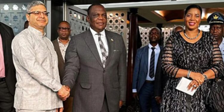 Zimbabwe’s Vice President Chiwenga Attends 19th CII-India Africa Business Conclave in New Delhi