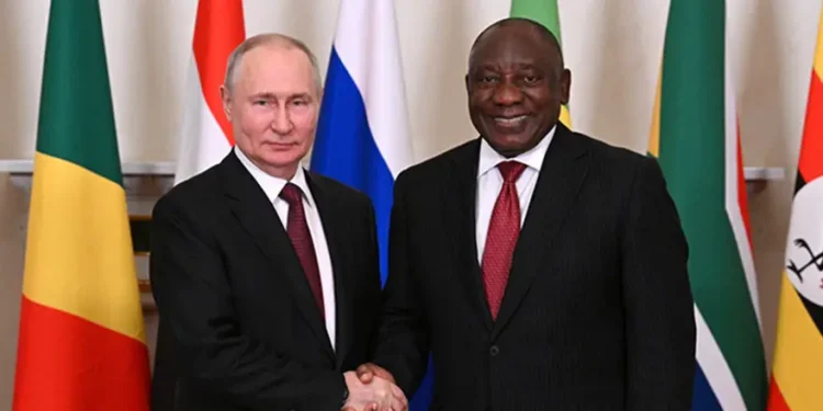 Ramaphosa Reaffirms South Africa’s Close Ties with Russia Ahead of BRICS Summit in Kazan