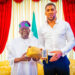 Anthony Joshua Presents Autographed Glove to President Tinubu During Lagos Visit